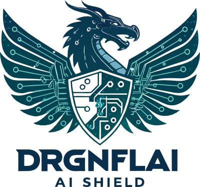 DrgnFLAI AI Shield Logo